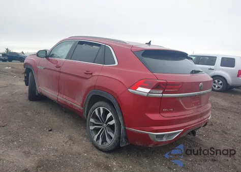 2020 Volkswagen Atlas Cross Sport 3.6L V6 Sel Premium R-Line z USA, uszkodzony, nr VIN 1V2TE2CA7LC216038